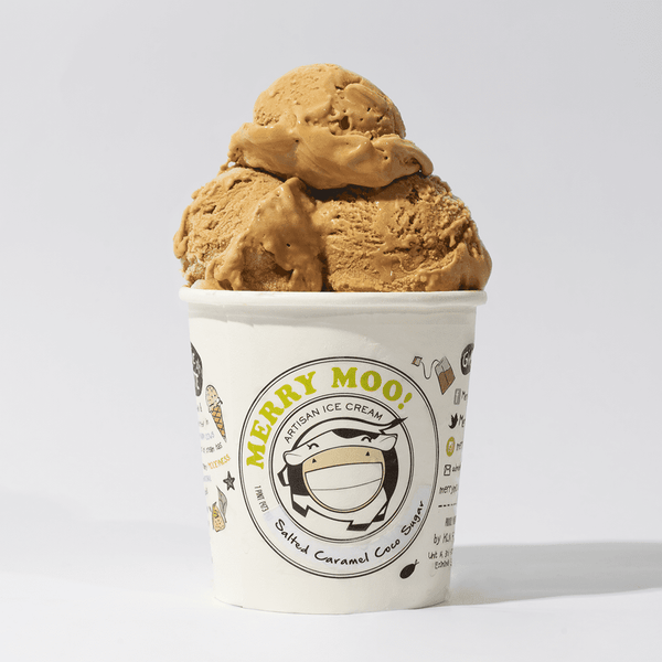 Salted Caramel Coco Sugar - Merry Moo Ice Cream