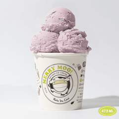 Serenitea x Merry Moo: Taro with Nata de Coco - Merry Moo Ice Cream