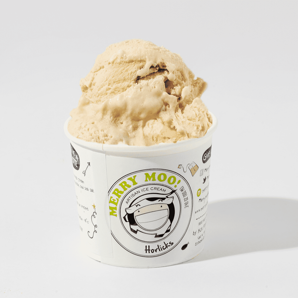 Merry Moo Ice Cream Horlicks - Malted Milk 473ml