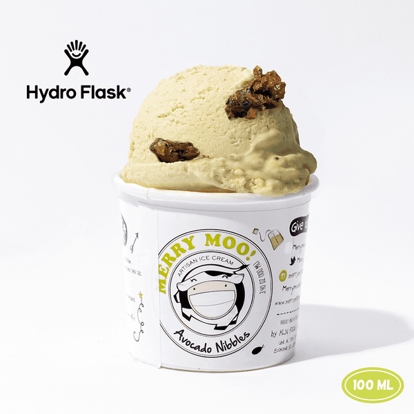 Hydroflask x Merry Moo: Avocado Nibbles - Merry Moo Ice Cream