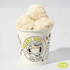 Merry Moo Ice Cream Salty Vanilla 473ml