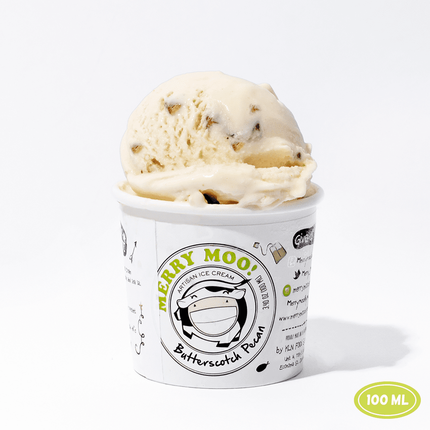 Merry Moo Ice Cream Butterscotch Pecan 100ml