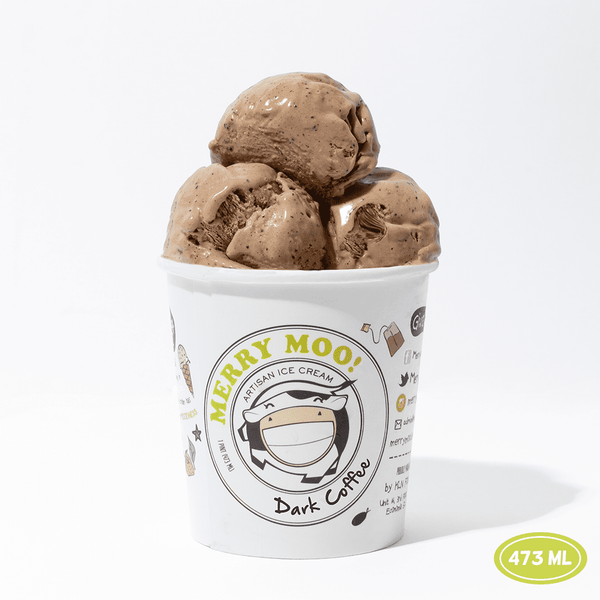 Merry Moo Ice Cream Dark Coffee 473ml
