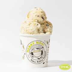 Merry Moo Ice Cream Golden Malted Goodness 473ml