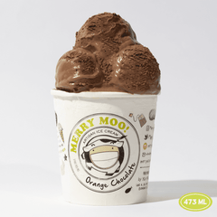 Merry Moo Ice Cream Orange Chocolate 473ml
