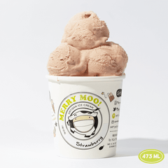 Merry Moo Ice Cream Strawberry 473ml